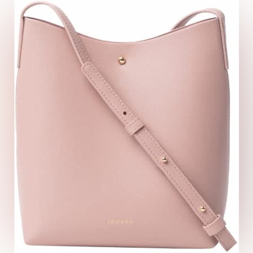 Elegant Pink Crossbody Bag
